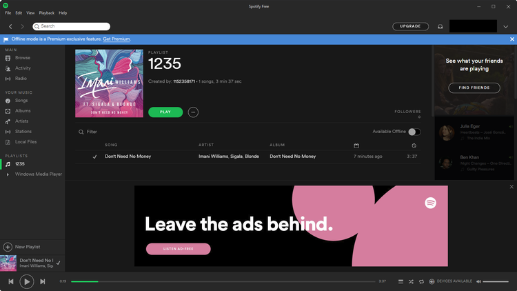 Spotify Automatically Download Songs